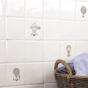 Winchester Balloon 2 Decorated Tile 127 x 127 mm W.HP1414