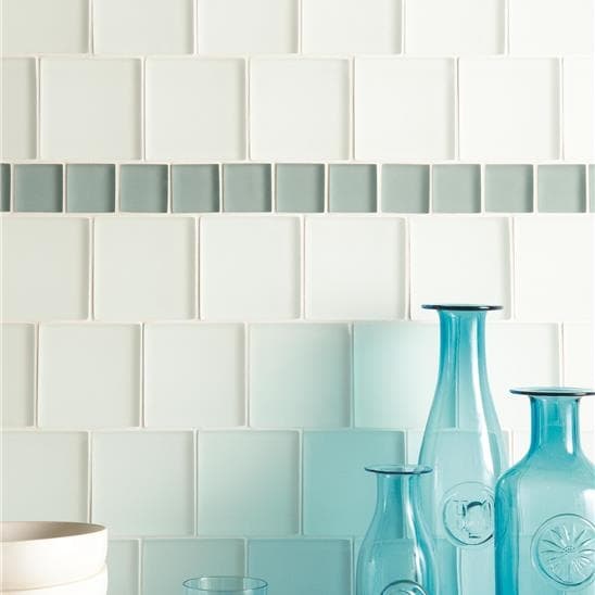 Original Style Thames frosted glass tile GW-THA210F 48x48mm Glassworks
