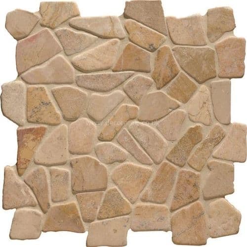 Original Style Mosaics Rustic Oatmeal 290x290mm EW-VMROAT2 mosaic tile