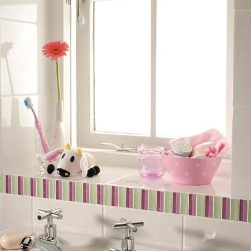 Original Style Princess clear glass tile GW-BBPSBS 300x48mm Glassworks