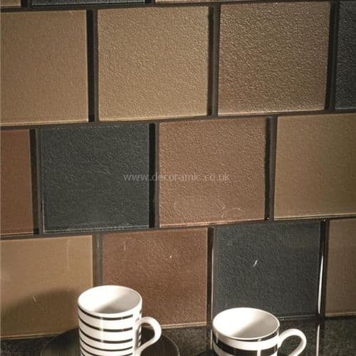 Original Style Ganymede clear glass tile GW-GNY410MFT 100x100mm Glassworks