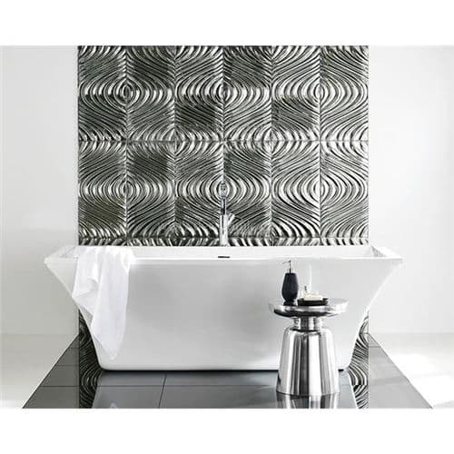 Original Style Silver Crest clear glass tile GW-SCR6030 600x300mm Glassworks