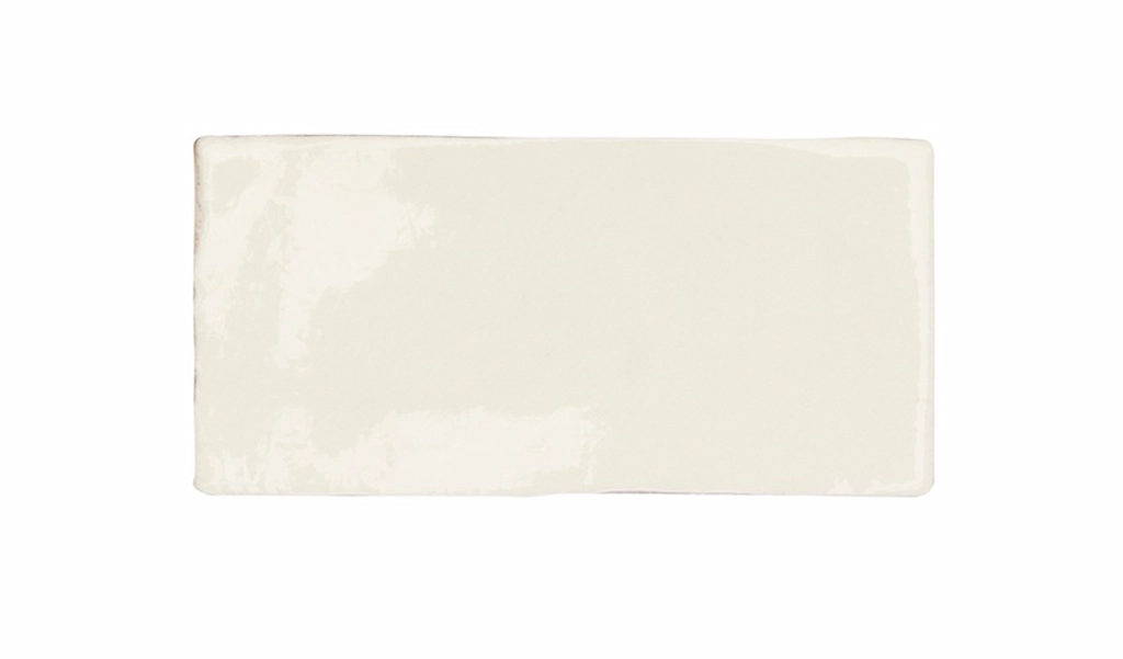 Antique white gloss brick 7.5x15cm single tile