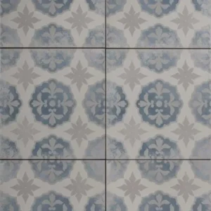 Edwardian Floral Blue Decor 7