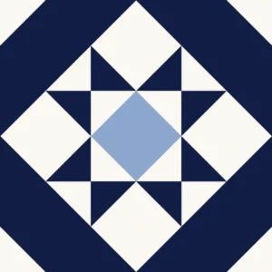Georgian Navy Blue Decor 6