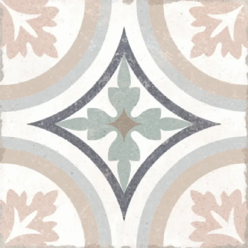 Edwardian Beige Leaf Decor 14