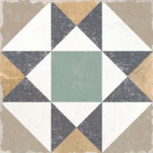 Edwardian Green Square Decor 15