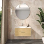 Rockwell beige gloss ceramic wall 300x600mm tile
