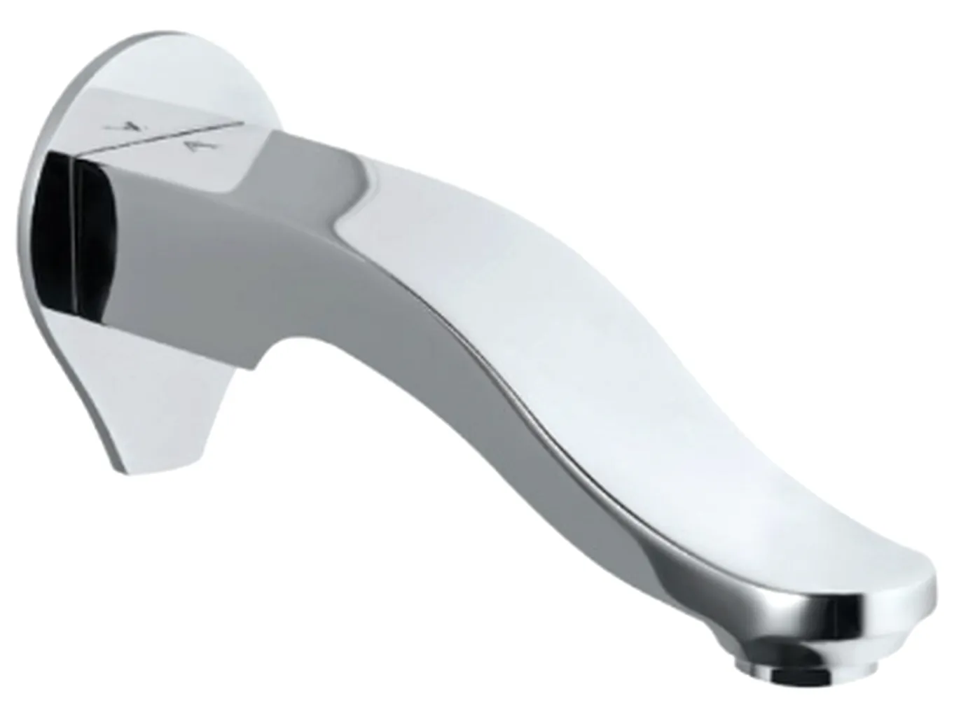 spt-chr-73429-tiaara-bath-spout-with-wall-flange-chrome.webp