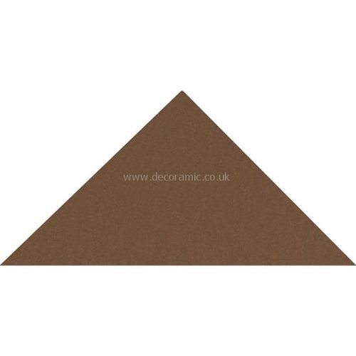 6512V brown triangle 50x36x36 | 2x1 1/2x1 1/2" plain tile Original Style