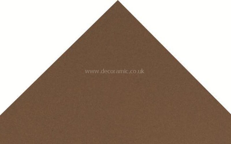 6514V brown triangle 104x73x73 | 4 1/8x3x3" plain tile Original Style