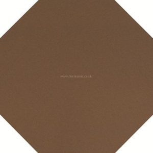 Original Style 6531V brown octagon 151 x 151 | 6 x 6" plain tile