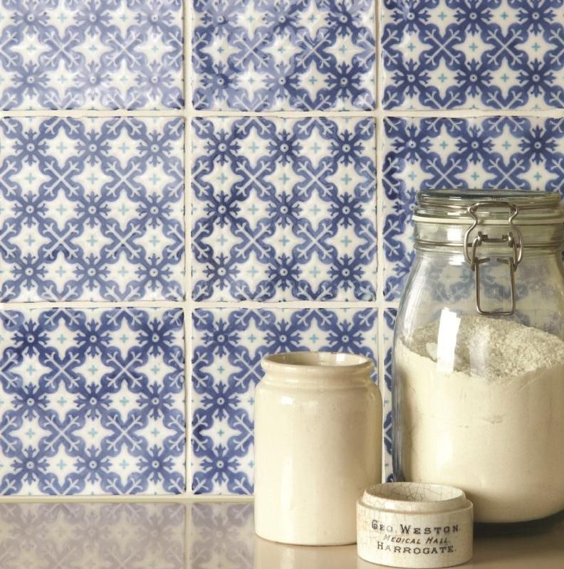 Winchester Residence Chateaux Villette Decorated Tile 130x130 mm W.2801VPA Winchester Tiles