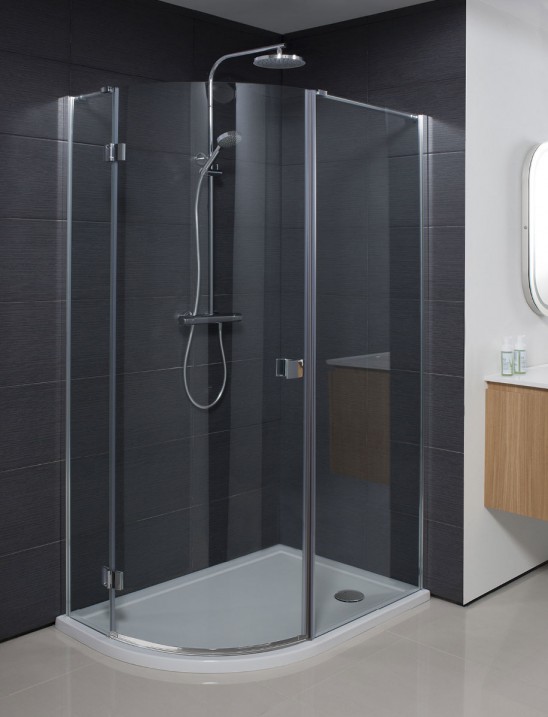 Design Quadrant Single Door Shower Enclosure by Crosswater Bathrooms