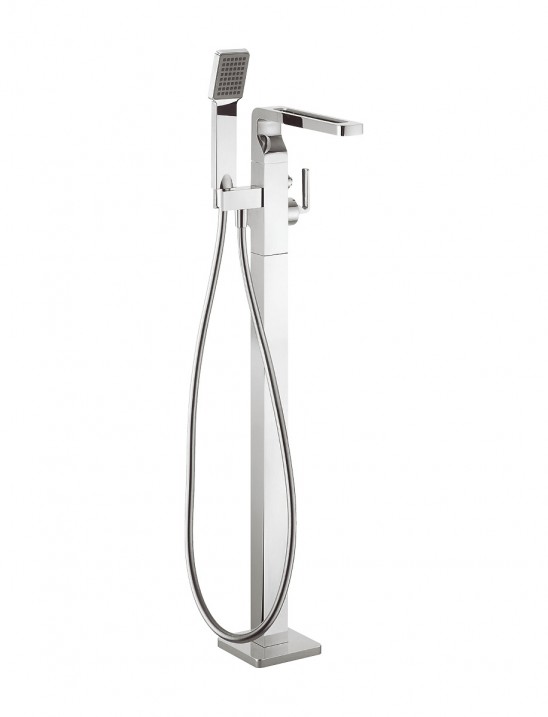 KH ZERO 1 bath shower mixer with shower kit by Crosswater Bathrooms