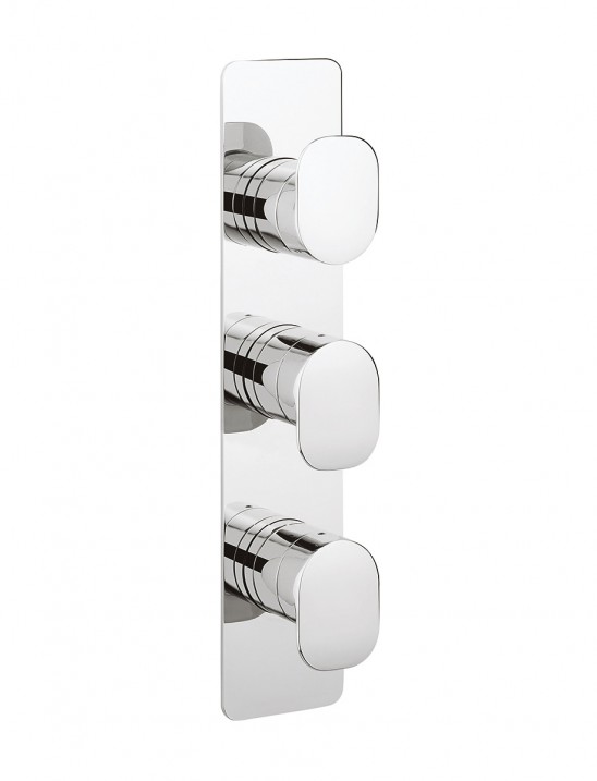 KH ZERO 2 thermostatic shower valve 3 control by Crosswater Bathrooms