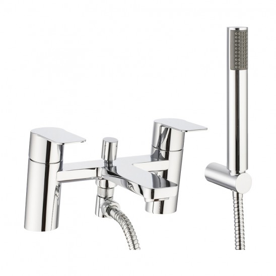 KH ZERO 6 bath shower mixer with kit by Crosswater Bathrooms