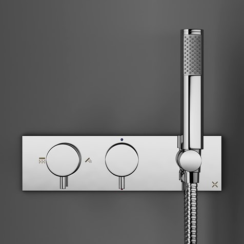MPRO thermostatic bath shower valve by Crosswater Bathrooms