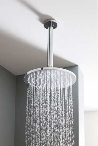 MPRO 200mm showerhead by Crosswater Bathrooms