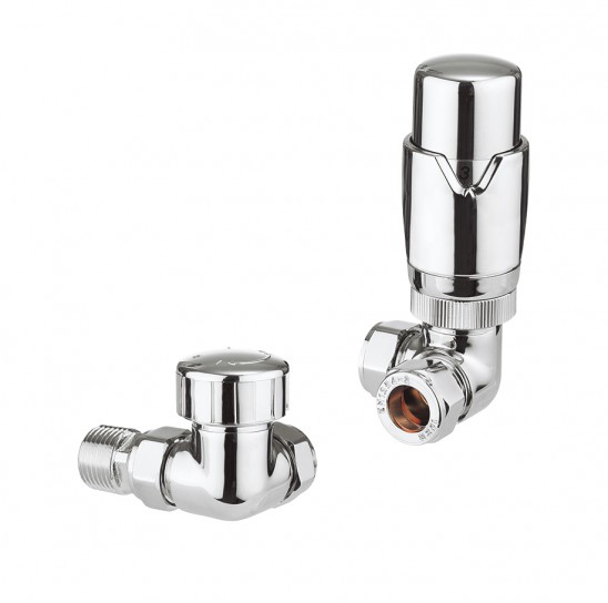 Pier 15mm Corner Valve TRV by Crosswater Bathrooms