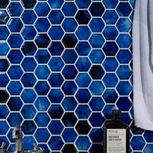 Akazu Porcelain Cobalt Mosaic Ca'Pietra Blue