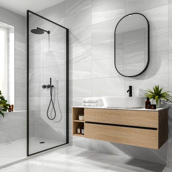 Anderley Verona Tile P10959 Light Grey 600X600mm