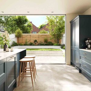 Atlanta Cream Matt Outdoor Glazed Porcelain 1000x1000x20mm P13569 Al Fresco