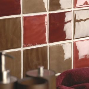 Winchester New Burgundy Field Tile 127 x 127 mm W.BN1005