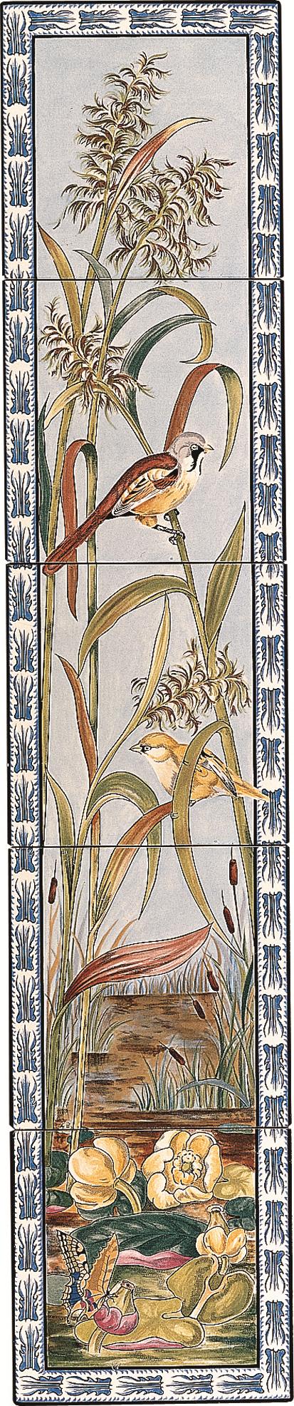 Birds And Buterfy 6008B Tile