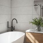Brooklyn Grey Matt Ceramic tile P10546 300x900mm Verona