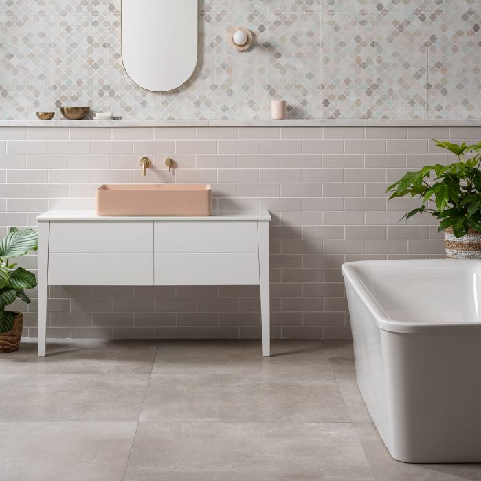 Chancel Grey Large Brick Gloss Ceramic Gce9030 228x75x7 Original Style