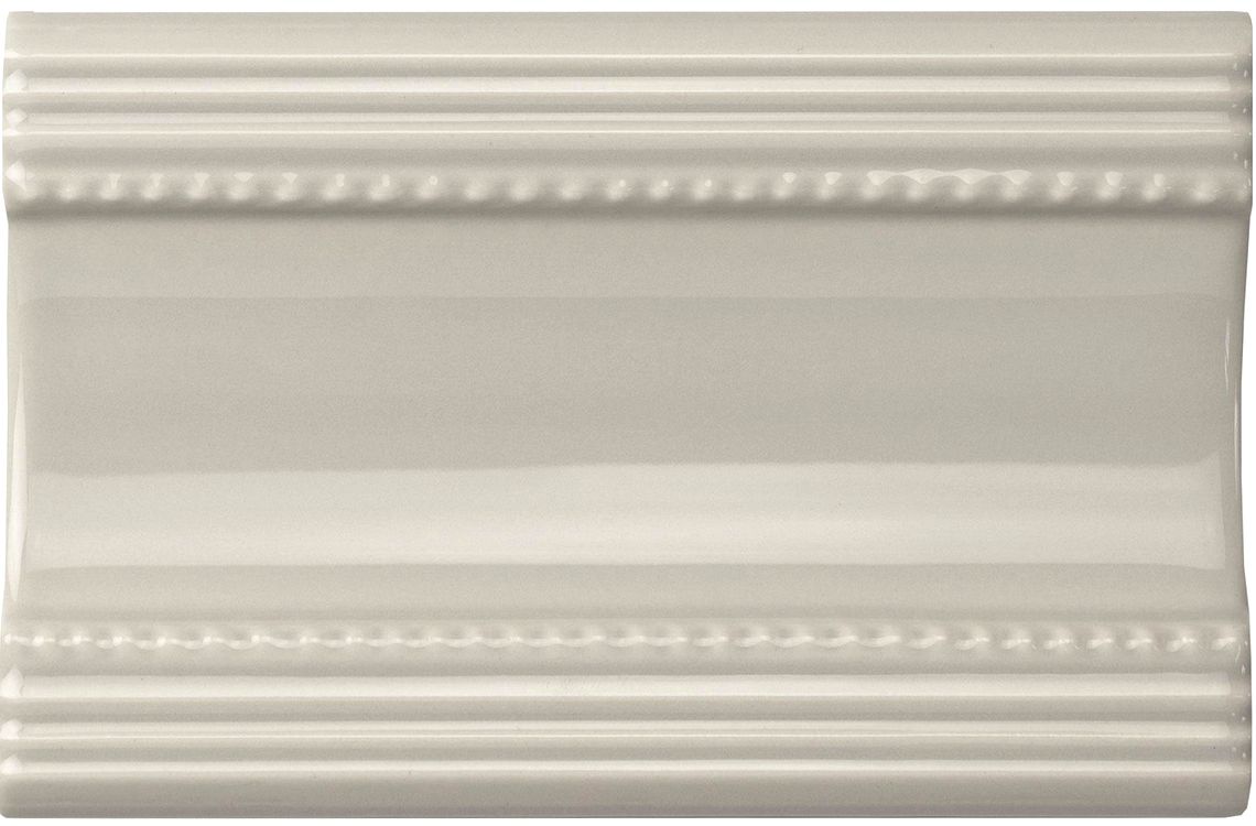 Chancel Grey Plain Cornice Gloss Ceramic - GCE9929 - 152x75 Original Style