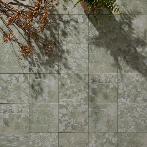 Clarissa Hulse Wild Botanicals Green Tile Ca_Pietra
