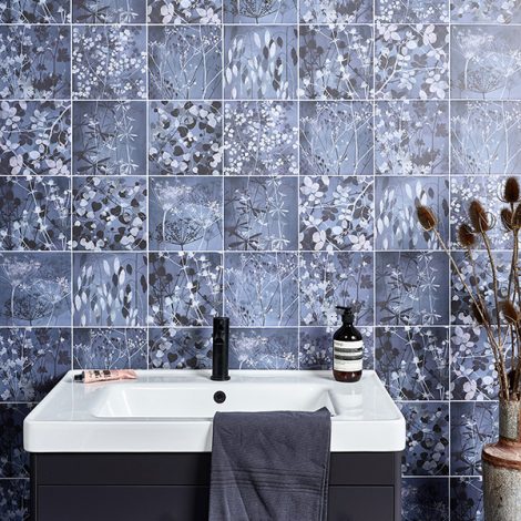 Clarissa Hulse Wild Botanicals Porcelain Blue