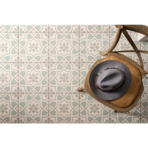 Cotehele Teal on Chalk Matt - 8753 - 298x298 Original Style