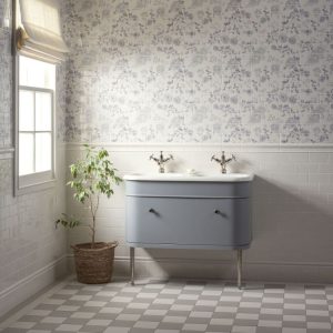 Cottage Garden Blue 18-Tile Panel - IM-0031542 Original Style