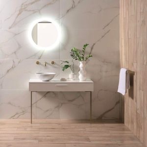 Bianco Oro Polished CS2242-12060 porcelain 1200x600mm Original Style Marble Effect