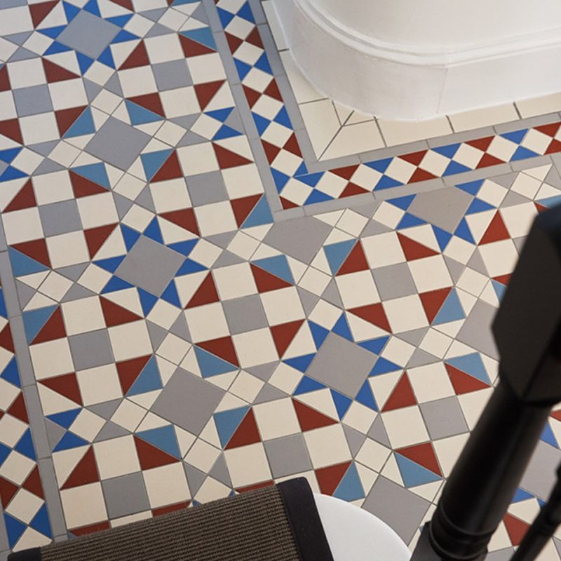 Eltham with Bennett victorian floor tile design Original Style