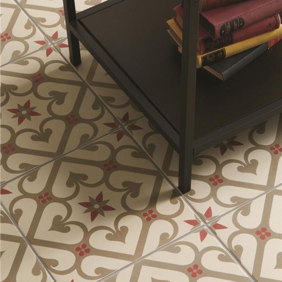 Odyssey Epoque Rose Rose, Regency Bath 8715 Ceramic tile Matt 298x298mm Original Style