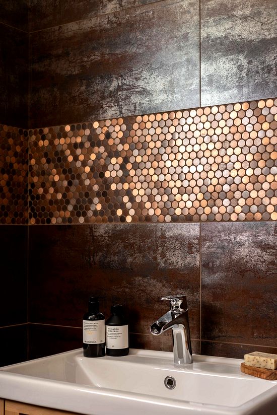 Orabella Brushed Metal Mosaic Ew Oramos Metal Mosaic Tile 290x285x8mm Original Style