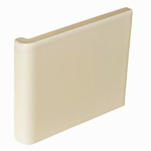 External Wrapping Piece Colonial White Gloss Glazed Ceramic - B9942 - 167x152 Original Style