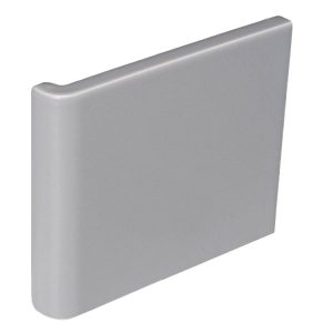 External Wrapping Piece Westminster Grey Gloss Glazed Ceramic - GWE9942 - 167x152 Original Style