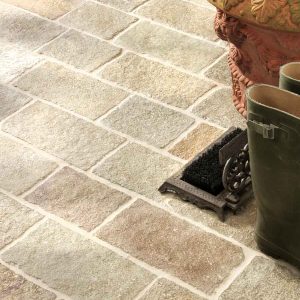 Trusloe Limestone Cobble Seasoned Finish Tile 15xRandom Ca’ Pietra