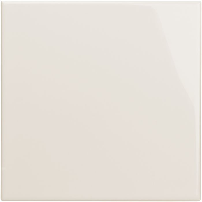 Vintage White Field Tile Gloss Ceramic Gkt9000 152x152x7 Original Style