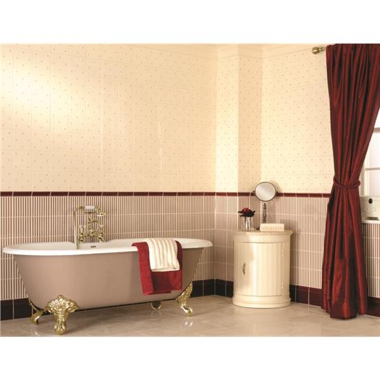 F9036B Fleur de Lis 152x152mm | 6x6" decorative tile Original Style