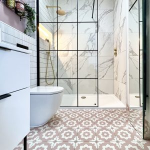 Floris Porcelain Rose Matt Porcelain Tile 20x20 Ca’ Pietra