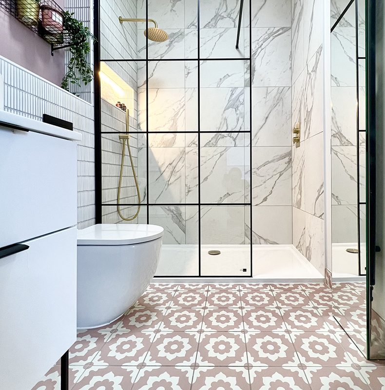 Floris Porcelain Rose Tile Ca_Pietra