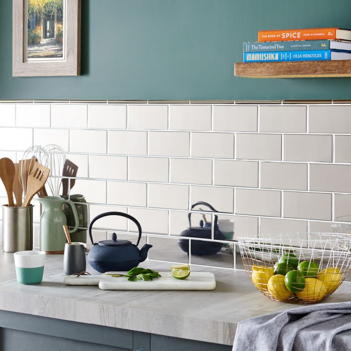 PLAT9002 Half Tile 152x75mm | 6x3x1/4 " plain tile Original Style