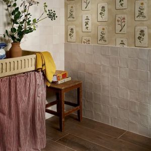 Hammam Ceramic Bone 12.5x12.5cm Ca’ Pietra Zellige Style Tile