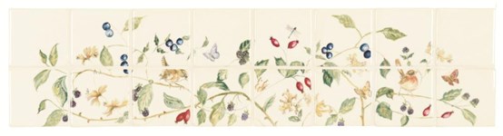 Hedgerow Ceramic Tile W1713 W.1713